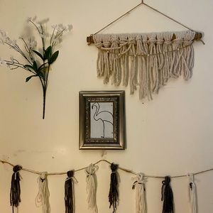 Homemade Boho Wall Decoration